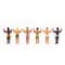 Original Hunky Buddies Drink Markers, 6ct.